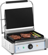 Royal Catering Dubbele contactgrill - glad - 2 x 2200 W
