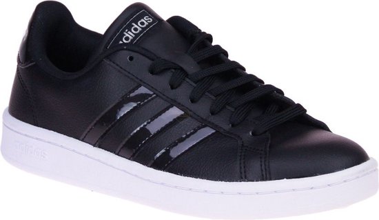 Adidas grand court dames zwart deals