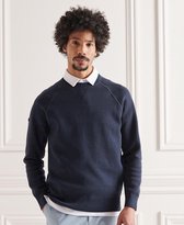 Superdry Heren Trui Katoenen Essential trui met ronde hals