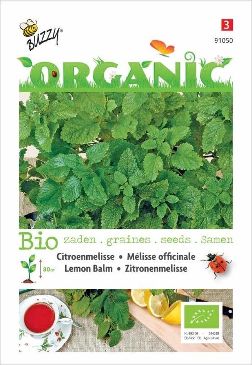 Buzzy® Organic - Citroenmelisse (BIO) - Buzzy Seeds