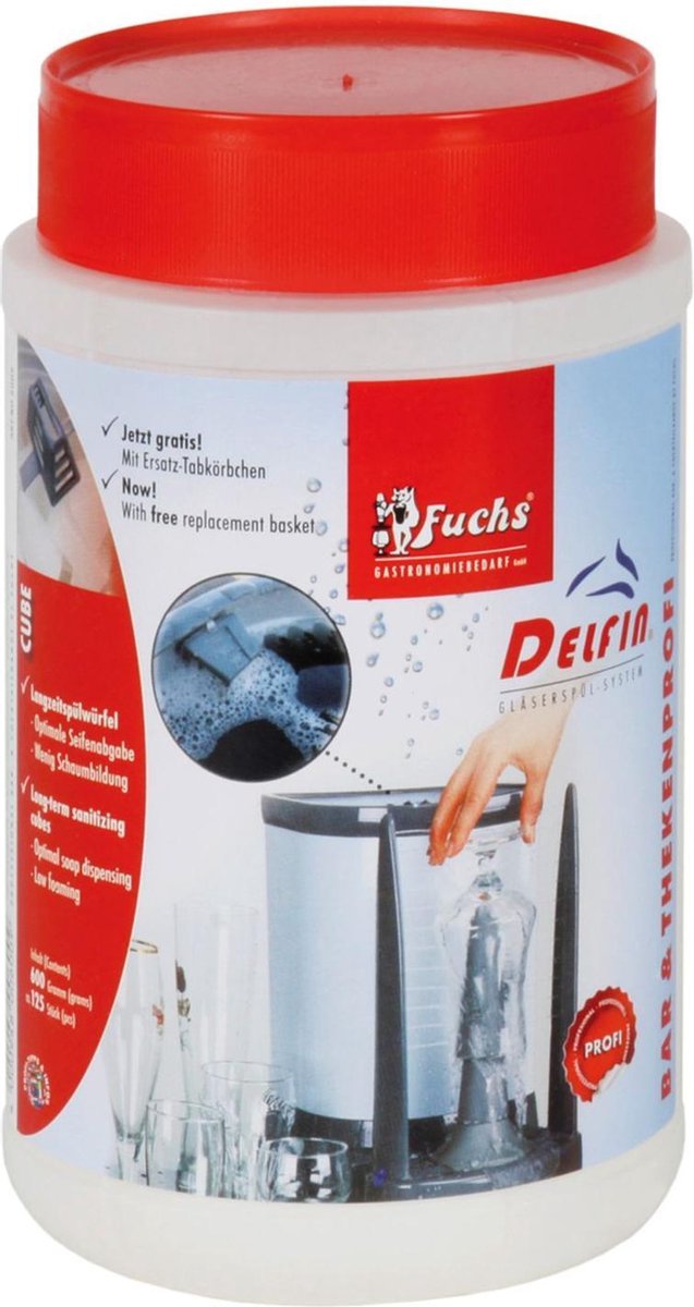 Delfin Special - Spoelblokjes, glazen spoeltabletten