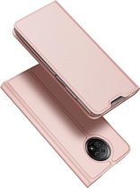 Dux Ducis - Pro Serie Slim wallet hoes - Geschikt voor Xiaomi Redmi Note 9 - Roze goud