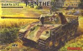 Sd.Kfz.171 Panther Ausf.A.Late - Scale 1/35 - Meng Models - MM TS-035