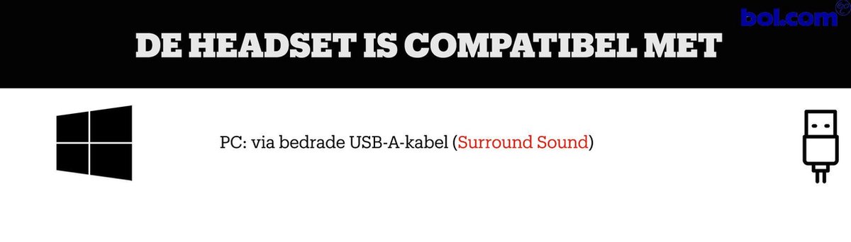 ROCCAT ELO 7.1 USB Gaming Headset - PC - Zwart