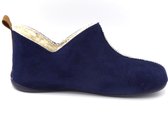 Q-Fit Dames Pantoffel Madrid 3300.2.002 Donkerblauw - Maat 40
