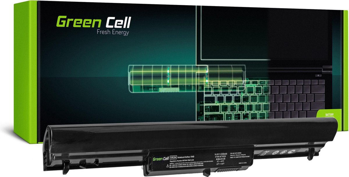 GREEN CELL Batterij voor HP VK04 Pavilion 242 G1 G2 / 14,4V 2200mAh