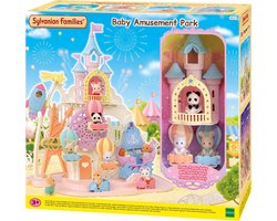 Sylvanian Families 5537 baby pretpark- schommelschip- raket- reuzenrad- kasteel- 3 babyfiguren