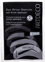 Artdeco - Eye Brow Stencils With Brush -