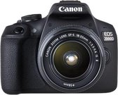 Canon EOS 2000D Body + 18-55mm + 50mm - Zwart