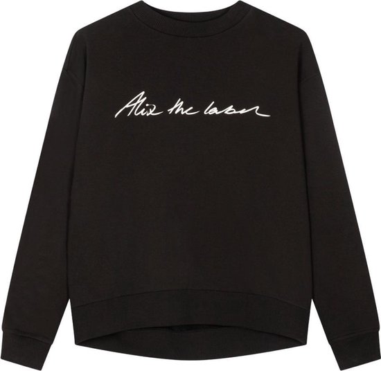 Alix the label Sweater Zwart dames maat XS | bol.com