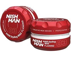 Nish Man- Hair Wax- 03 Flaming