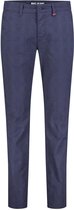 Mac Broek Lennox Navy Ruit - maat W 33 - L 34