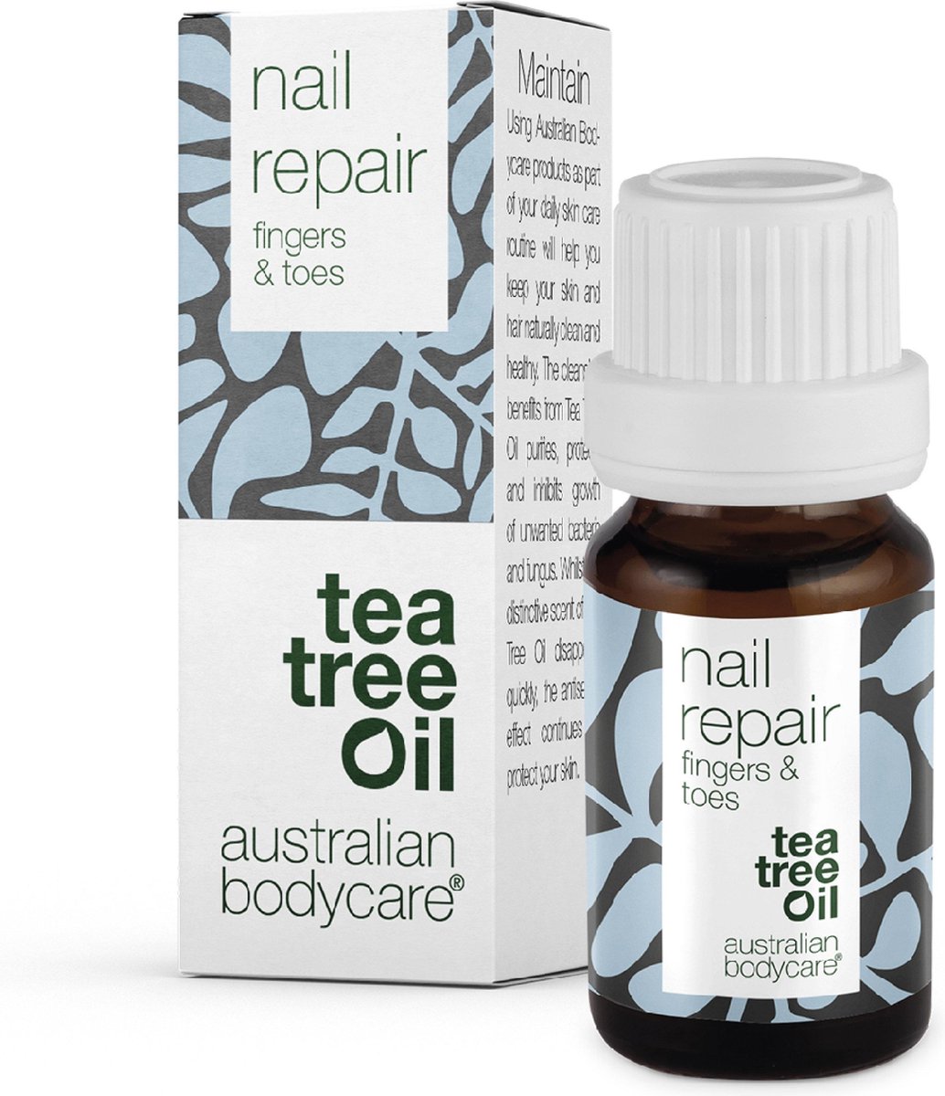Australian Bodycare Nail Repair 10 ml - Nagelverzorging voor verkleurde, gescheurde of ruwe nagels - Met Tea Tree Olie en vitamine E, die zorgen voor intensieve verzorging - Kan ook gebruikt worden voor de verzorging van schimmelnagels & kalknagels - Australian Bodycare