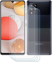 Geschikt Voor: Samsung Galaxy A42 5G Screen Protector [4-Pack] Tempered Glas Screenprotector