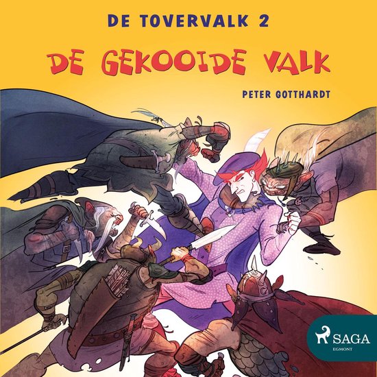 De tovervalk 2 - De gekooide valk - cover