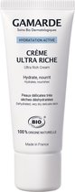 Gamarde Hydratatie Actieve Crème Ultra Riche Bio 40 ml