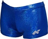 AlphaFactor Shorty Short sparkle Royal - Blauw - 140