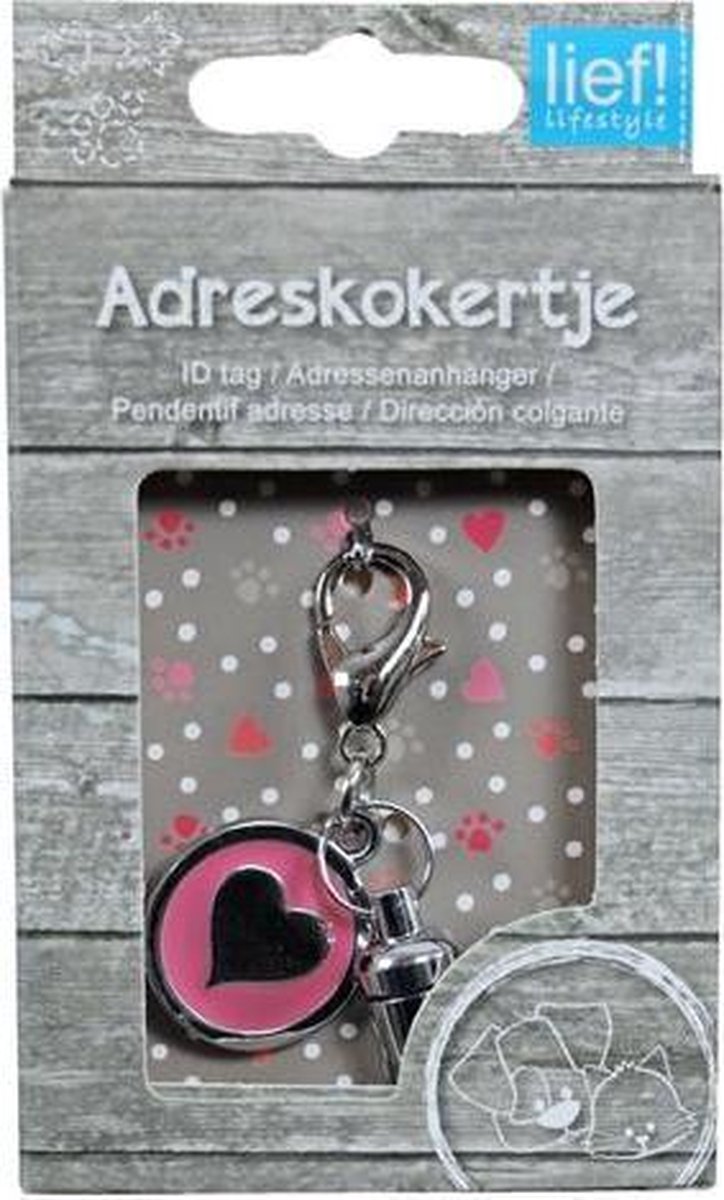 LIEF! | Lief! Adreskoker Met Hart Girls Lichtroze