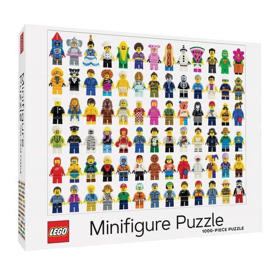 Lego Minifigure Puzzle - LEGO - puzzel - 1000 stukjes | bol.com