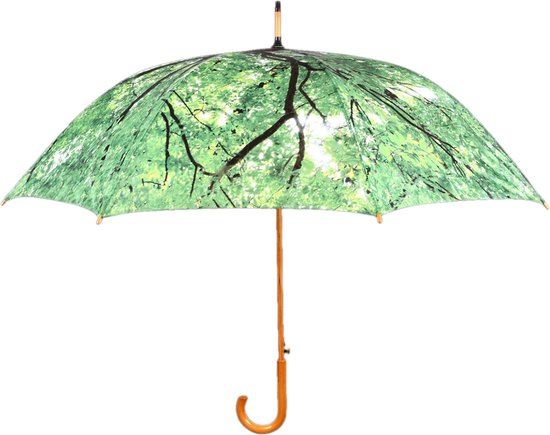 Esschert Design Paraplu Boom 120 Cm Polyester Groen