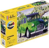 1:24 Heller 56765 Citroen 2 CV - Starter Kit Plastic Modelbouwpakket