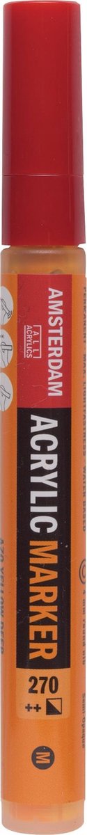 Amsterdam Markers 4 mm Azogeel Donker 270