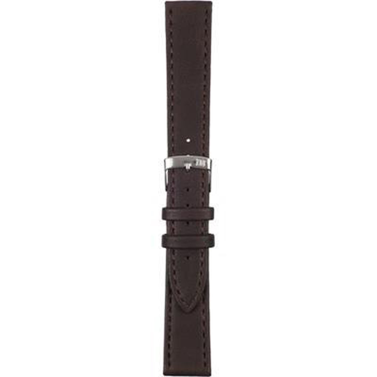 Morellato Horlogebandje - Morellato horlogeband X3686 Abete - leer - Bruin - bandbreedte 18.00 mm