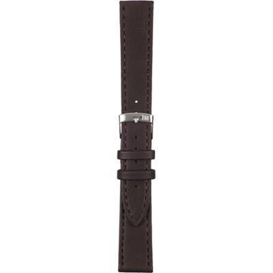 Morellato Horlogebandje - Morellato horlogeband X3686 Abete - leer - Bruin - bandbreedte 18.00 mm