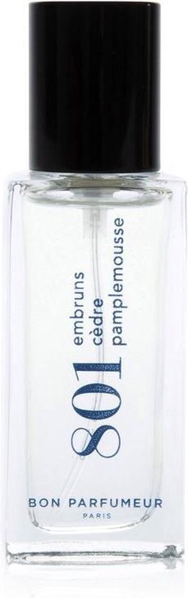 Bon Parfumeur Bon Parfumeur 801 Embruns-Cèdre-Pamplemousse eau de parfum 15ml