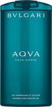 BVLGARI Aqva Pour Homme douchegel Mannen Lichaam & haar 200 ml