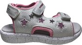 Lumberjack velcro roze sterren meisjes sandalen Spongy wit mt 33