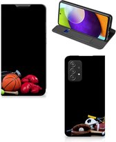 Bookcover Ontwerpen Geschikt voor Samsung Galaxy A52 Smart Cover Voetbal, Tennis, Boxing…