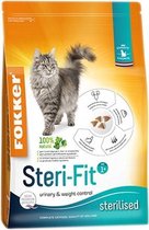 Fokker kat steri-fit - 10 kg - 1 stuks