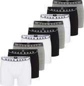 Hugo Boss 9-pack essential cotton stretch boxershorts - zwart/grijs/wit