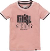 Koko Noko - Meisjes - Roze t-shirt GirlGang - maat 140