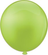 Topballon limoengroen 91 cm