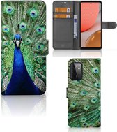 Wallet Book Case Samsung Galaxy A72 GSM Hoesje Pauw