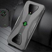 Voor Xiaomi Black Shark 3 / 3S Butterfly Shadow Shockproof Rubber TPU beschermhoes (grijs)