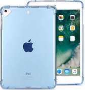 Zeer transparante TPU Full Thicken Corners schokbestendige beschermhoes voor iPad Pro 12.9 (2018) (blauw)