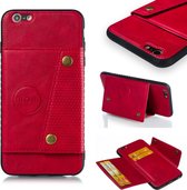 Leren beschermhoes voor iPhone 6 Plus & 6s Plus (rood)