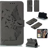 Veerpatroon Litchi Texture Horizontale Flip Leren Case met Portemonnee & Houder & Kaartsleuven Voor iPhone SE 2020/8/7 (Grijs)