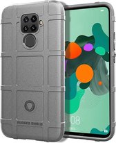Voor Motorola Moto E7 Plus volledige dekking schokbestendig TPU-hoesje (grijs)