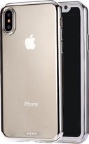 Ultradunne Electroplating TPU Beschermhoes voor iPhone XS Max (Zilver)