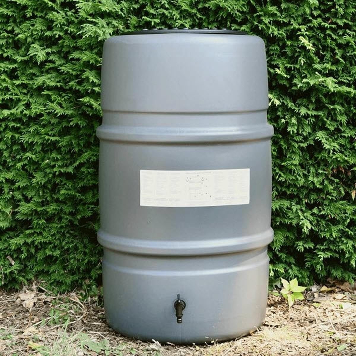 Harcostar Récupérateur d’eau de pluie 227 litres - Anthracite