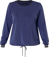 YEST Gaia Sweatshirt - Marine Blue - maat 48