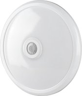 SAMSUNG - LED Plafondlamp met Bewegingssensor - Nivra Raza - 12W High Lumen - Natuurlijk Wit 4000K - Dimbaar - Rond - Mat Wit - Kunststof