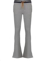 Nobell' Meisjes broeken Nobell' Sahara flared pants in AOP Chess on Grey Navy 146/152