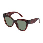 Le Specs Le Vacance Toffee Tort / Gold Zonnebril  - Bruin