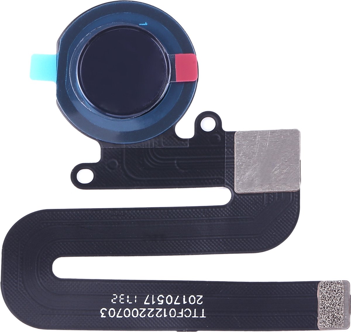 Let op type!! Fingerprint Sensor Flex Cable for Nokia 8 Sirocco (Black)