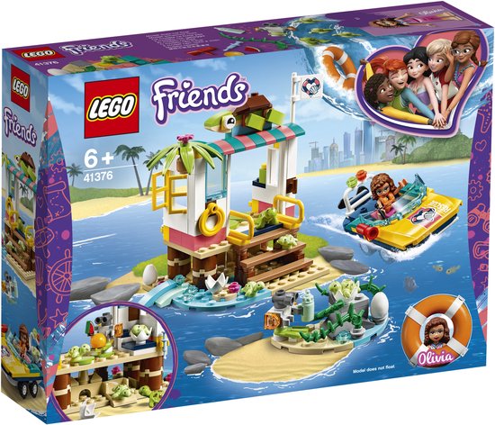 LEGO Friends Turtles Rescue Mission 41376